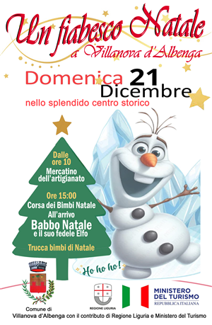 Un fiabesco Natale a Villanova d'Albenga - Domenica 21 Dicembre 2025