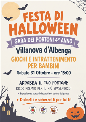 Festa di Halloween - Gara dei portoni 4° anno